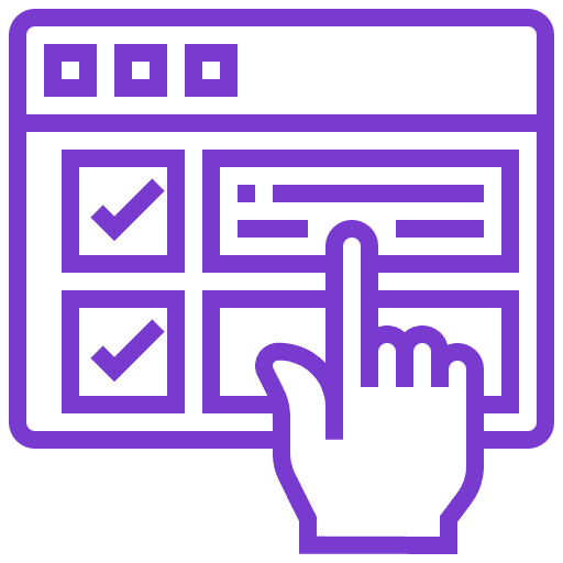 Ícone indicadores e metas personalizados