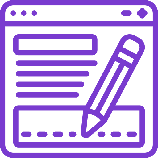 Ícone personalize seus formulários